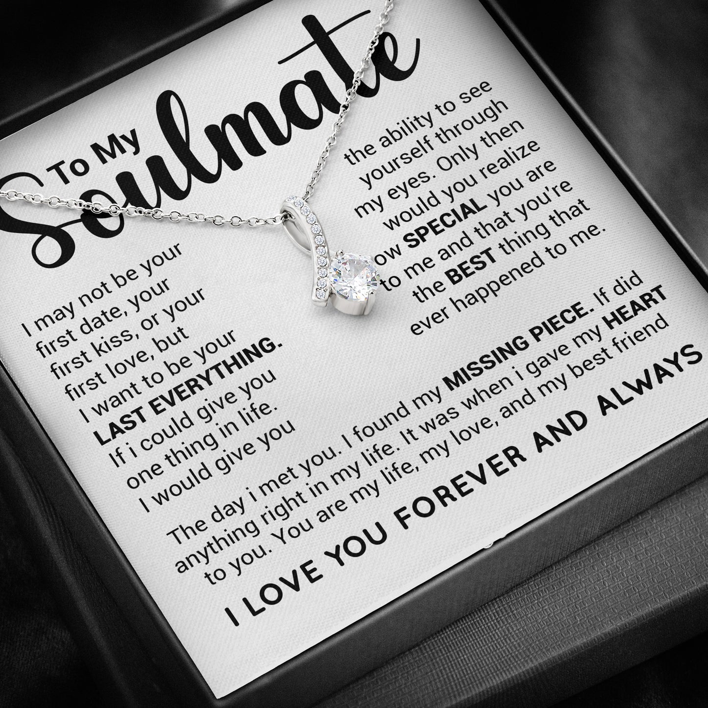 To My Soulmate - My Life - My Love - My Best Friend