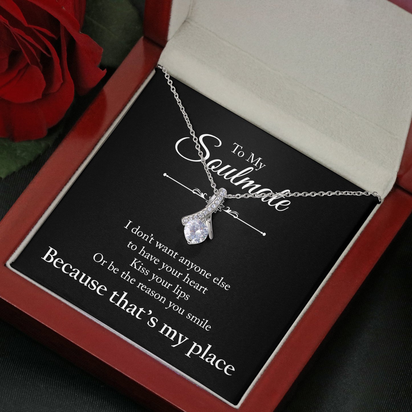 To My Soulmate - Because that's my place