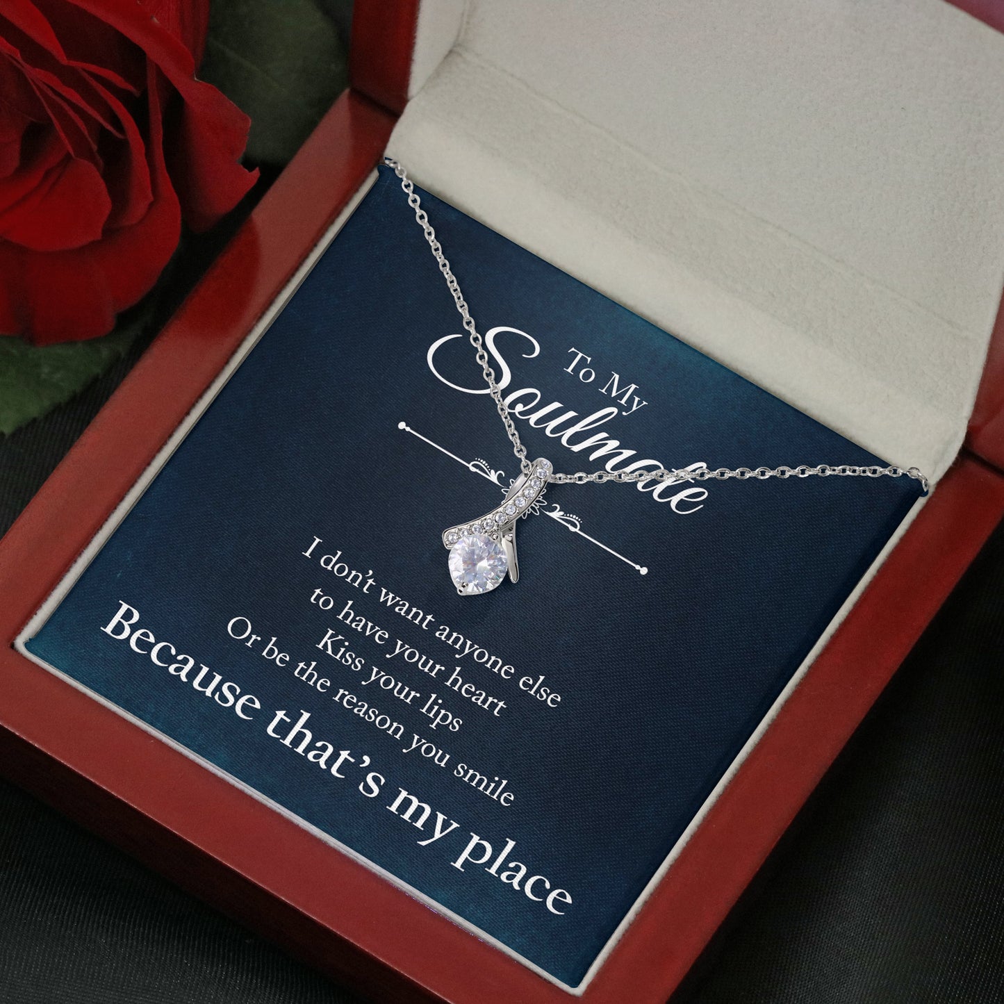 To My Soulmate - Because that's my place