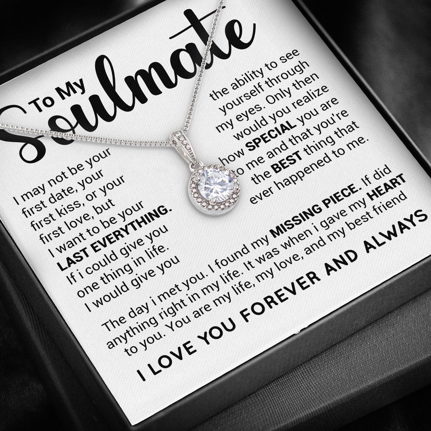 To My Soulmate - My Life - My Love - My Best Friend