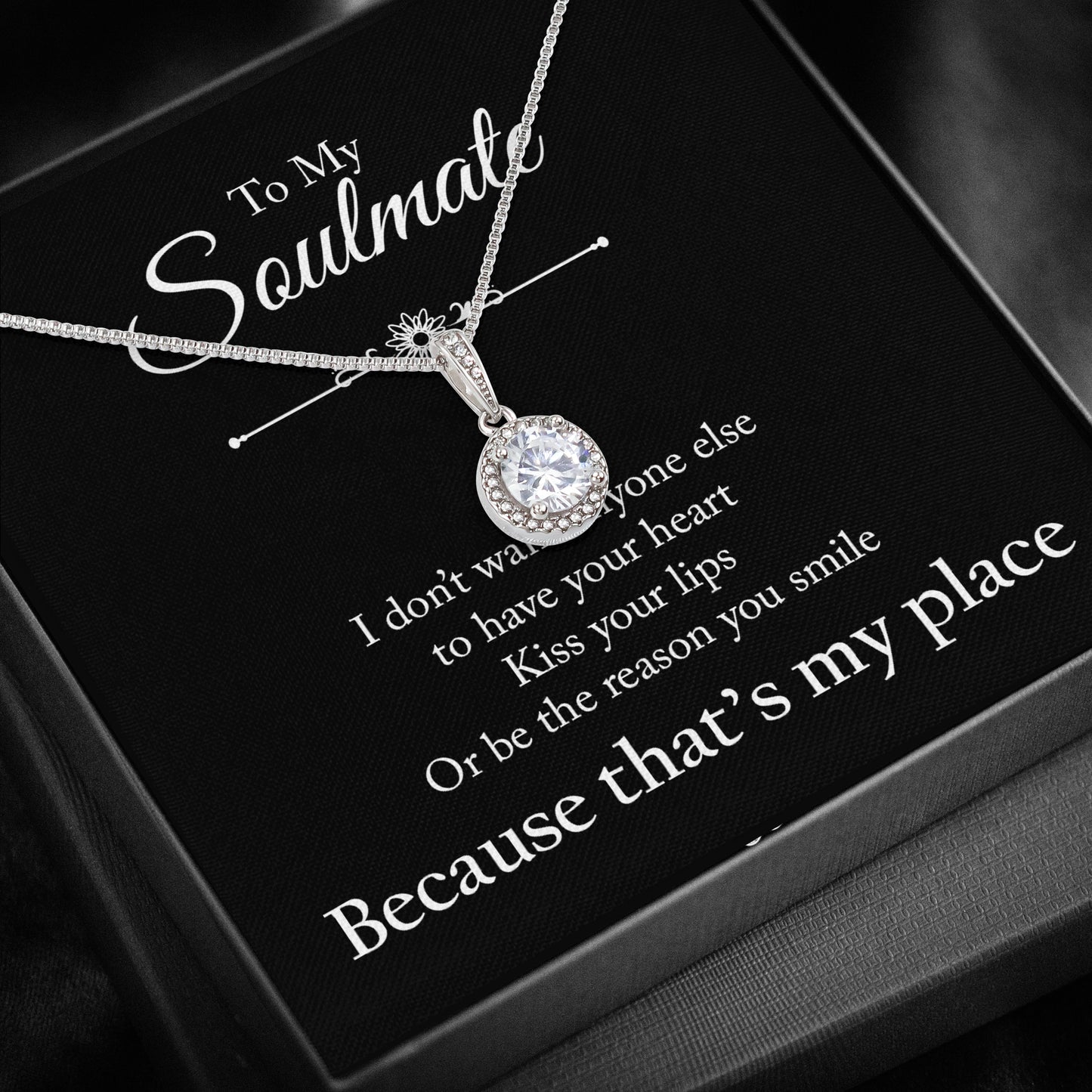 To My Soulmate - Because that's my place