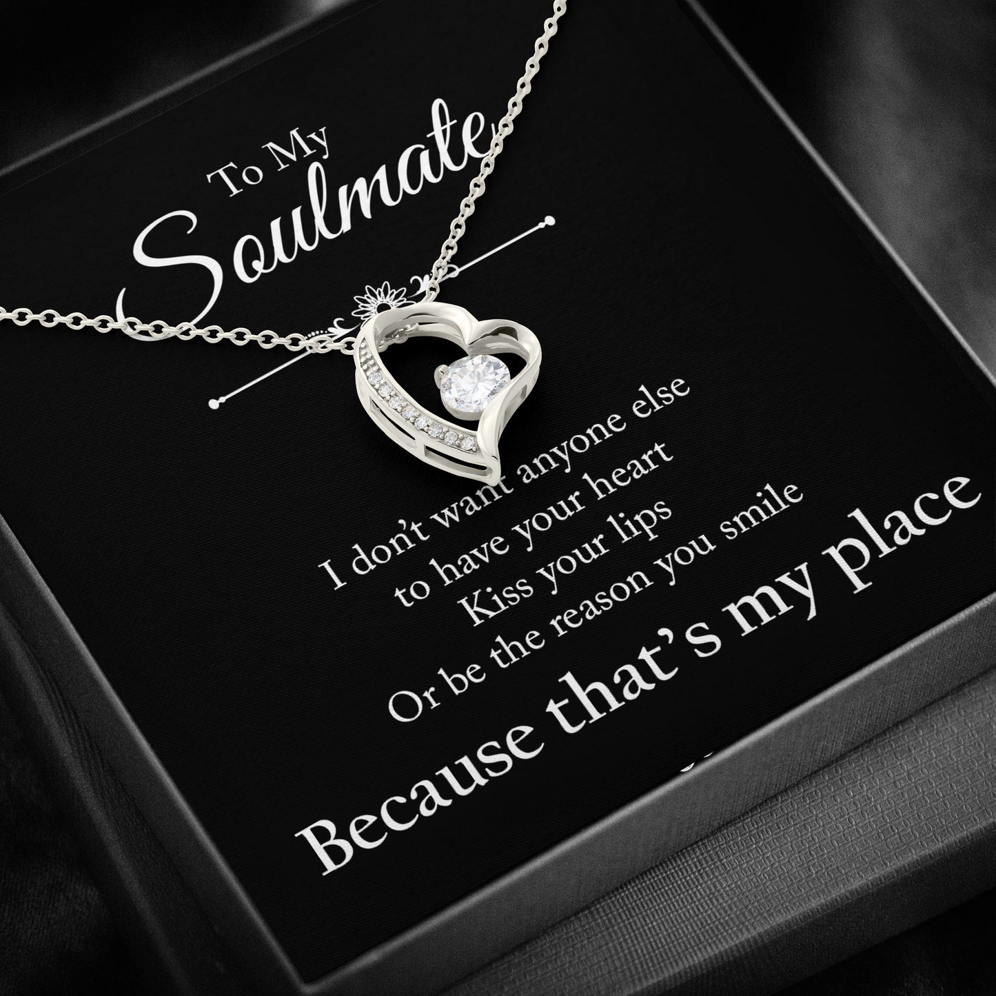 To My Soulmate - Because that's my place